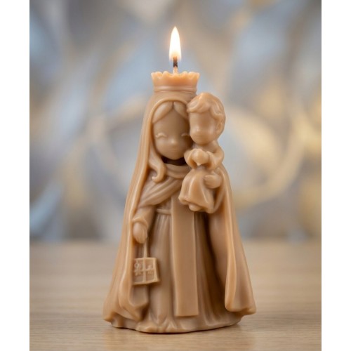 MOLDE VIRGEN DEL CARMEN 2D PLANA POR DETRAS MOLDE VIRGEN DEL CARMEN 2D PLANA POR DETRAS