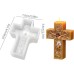 MOLDE CRUZ CON CRISTO FLORAL
