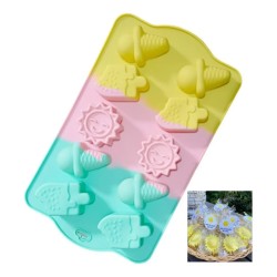 MOLDE HELADOS MEDIANOS 2D 10 CAVIDADES