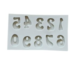 MOLDE NUMEROS PEQUEÑOS ESTILO