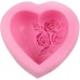 MOLDE CORAZON ROSAS FRASE MEDIANO