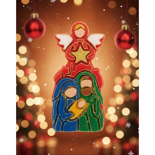 MOLDE DE NACIMIENTO PLANO 10 CM x 5 CM NAVIDAD MOLDE DE NACIMIENTO PLANO 10 CM x 5 CM NAVIDAD