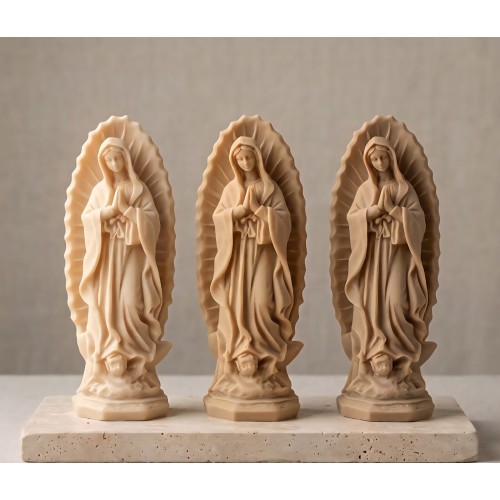 MOLDE VIRGEN DE GUADALUPE PLANO 11 CM MOLDE VIRGEN DE GUADALUPE PLANO 11 CM