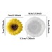 MOLDE GIRASOL CORAZONADO GRANDE MOLDE GIRASOL CORAZONADO GRANDE