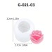 MOLDE MINI ROSA 3D MOLDE MINI ROSA 3D