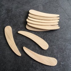 PALETAS DE BAMBU PARA COSMETICA NATURAL