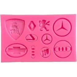 MOLDE MULTIMARCA CARROS PLANO 10 CAVIDADES