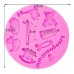 MOLDE PIEZAS DE BEBE PLANAS 10 CAVIDADES MOLDE PIEZAS DE BEBE PLANAS 10 CAVIDADES